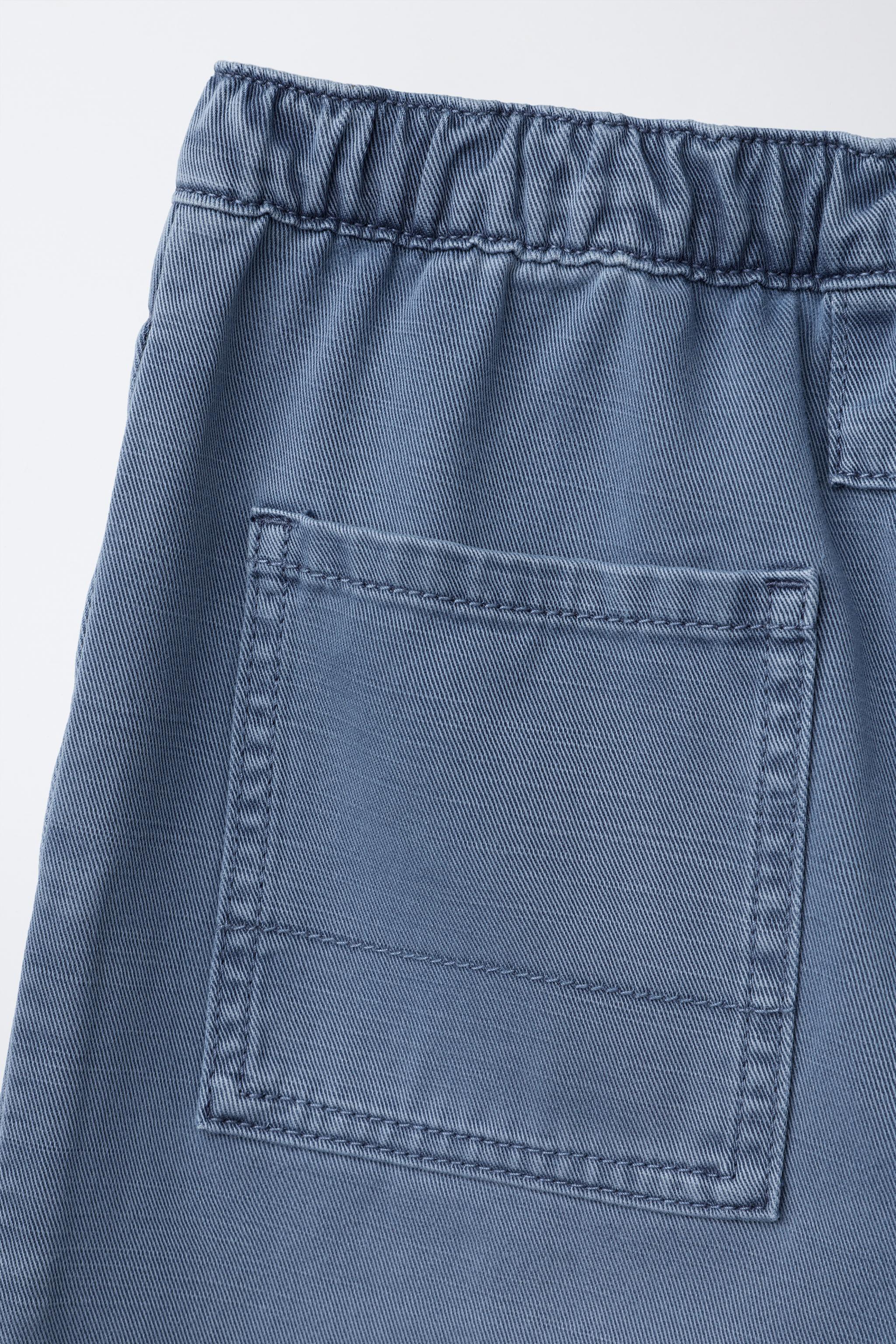 BALLOON PANTS WITH SEAM DETAIL